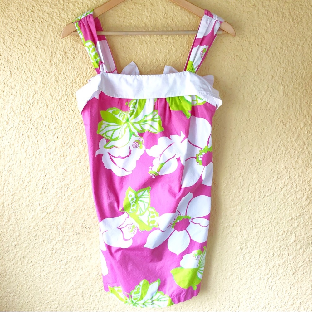 Lilly Pulitzer Dress Pink Sundress Taryn Piston 4